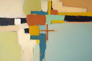 Pintura abstracta: abstracción lírica y geométrica
